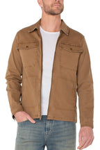 Chestnut Zip Jacket