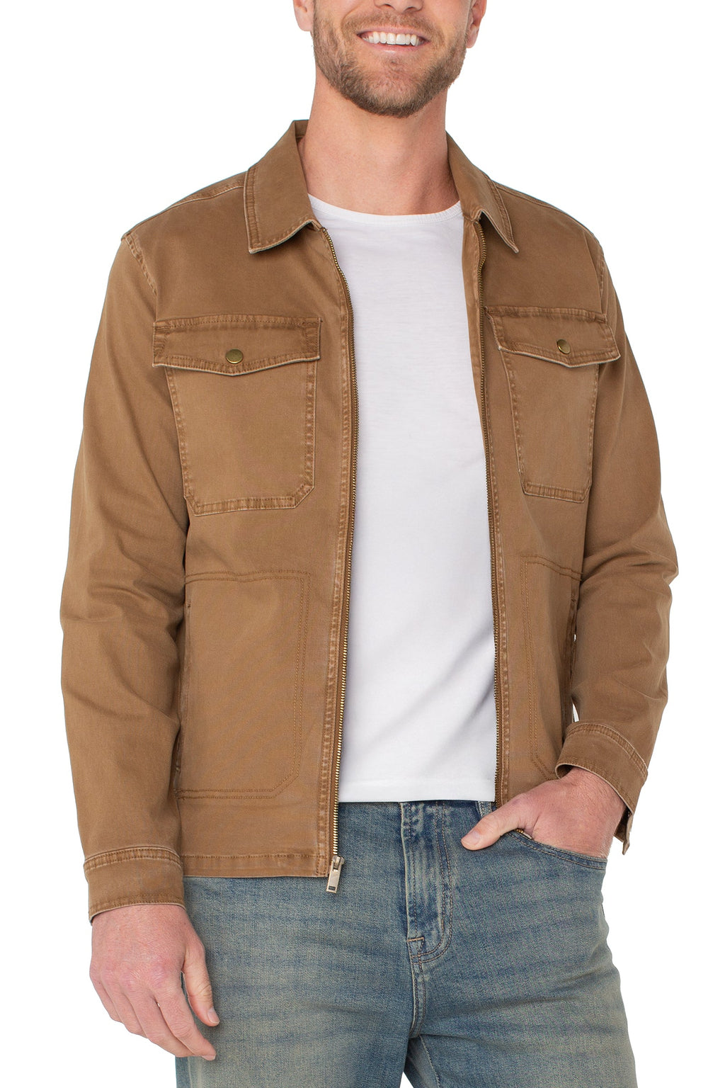 Chestnut Zip Jacket