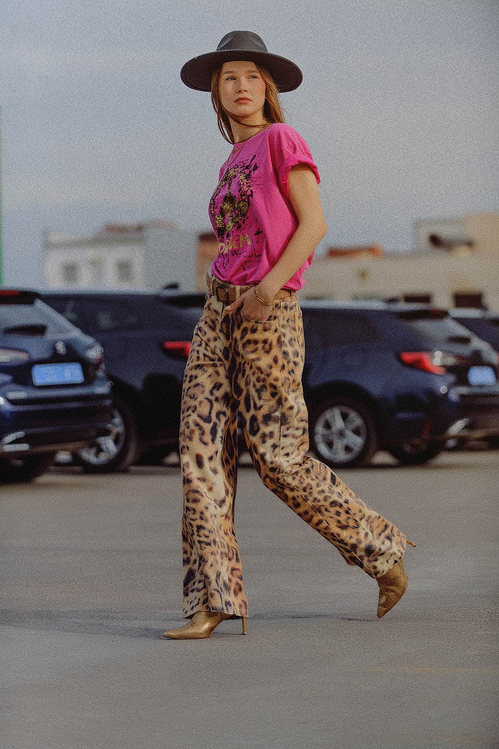 The Luxe Leopard Pant